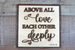 Above All Else Love Each Other Deeply Sign Thumbnail | Agape Woodwork