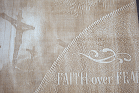 Faith Over Fear Sign | Agape Woodwork