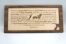 God's Promises Sign | Agape Woodwork